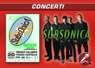 Subsonica | Microchip Temporale Club Tour 2021 (20.08.2021)