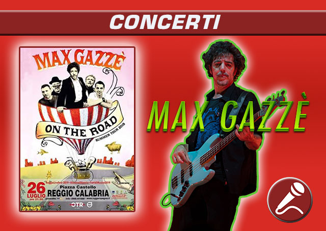 Max Gazzè | On the Road Tour 2019 (26.07.2019)