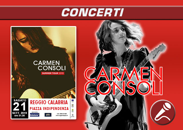 Carmen Consoli | Summer Tour 2019 (21.09.2019)