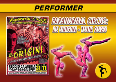 Paranormal Circus: Le Origini (06.06.2023)